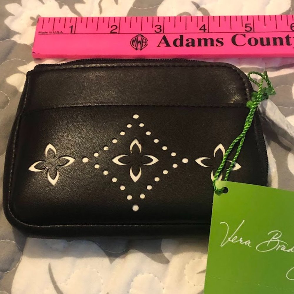 Vera Bradley credit card case.